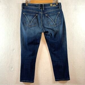 KUT from the Kloth Womens Capri Jeans Sz‎ 31 Dark Wash Mid Rise